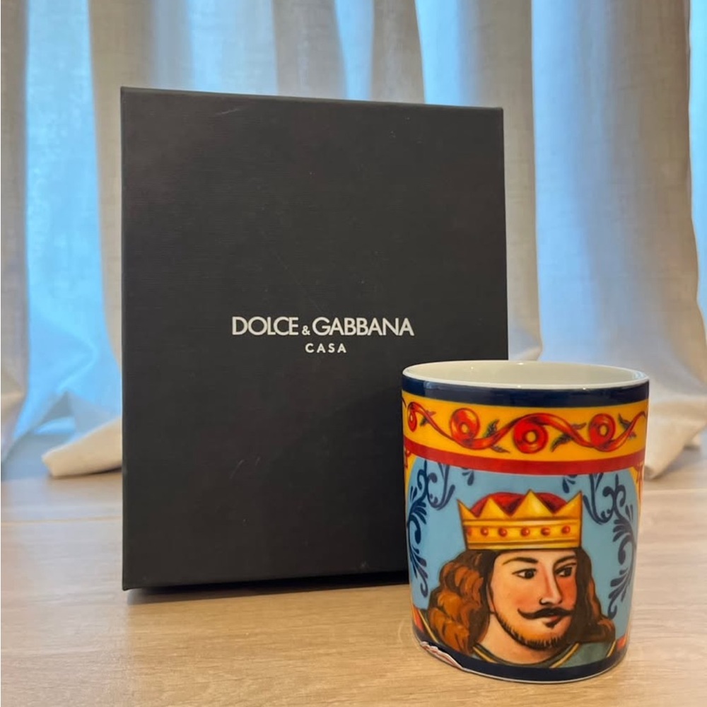 Dolce & Gabbana Casa Fine Porcelain Carretta - Authentic, New in Box